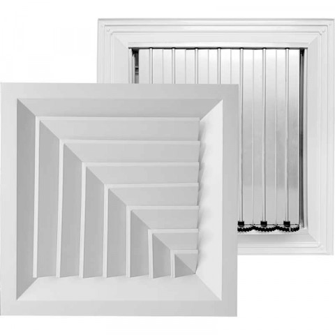 Диффузор потолочный с клапаном 2ПРМ-Р