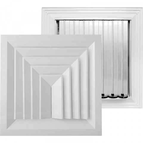 Решетка потолочная с КРВ 3ПР-Р